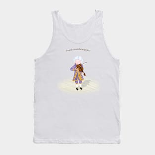 Practice Maintins Perfect Young Mozart Playing the Violin Tank Top